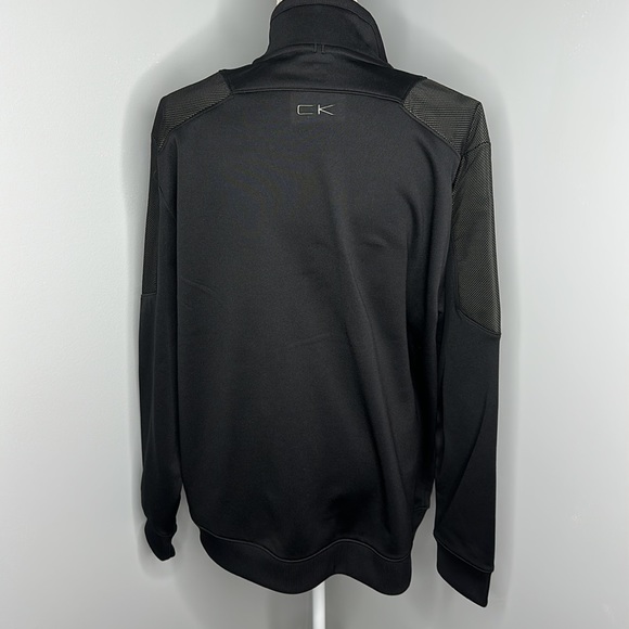 NWOT Calvin Klein black zip up size XL - Picture 6 of 11